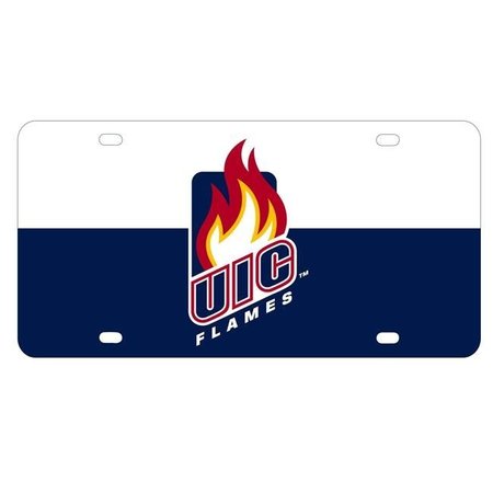R & R IMPORTS R & R Imports LP-C-CHI19 University of Illinois at Chicago Metal License Plate LP-C-CHI19